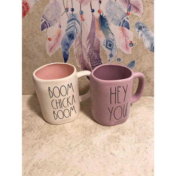Rae Dunn Set of 2 Mugs - Picture 1 of 4